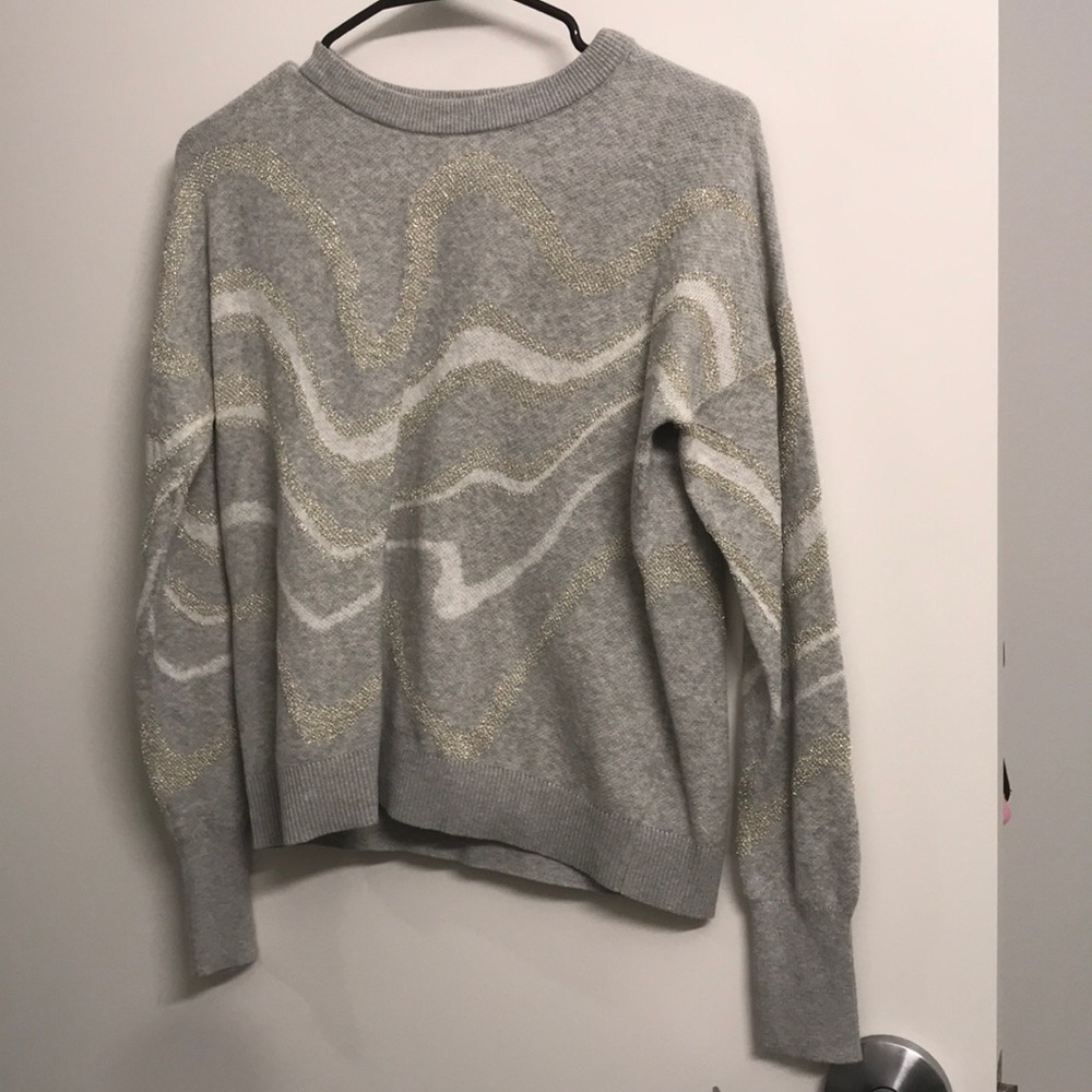 Gray sweater